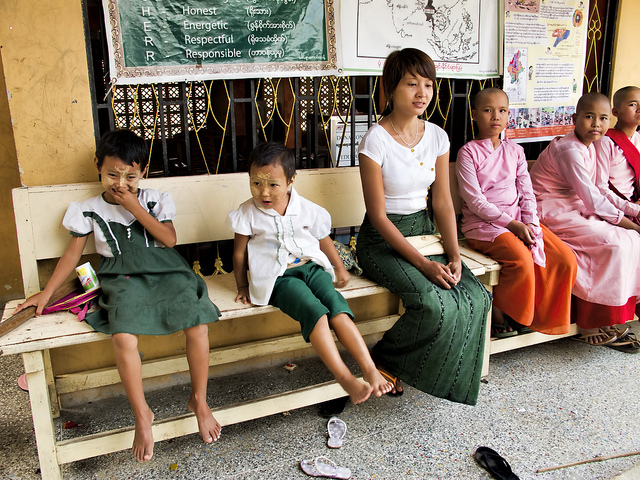 Girls’ education in Myanmar