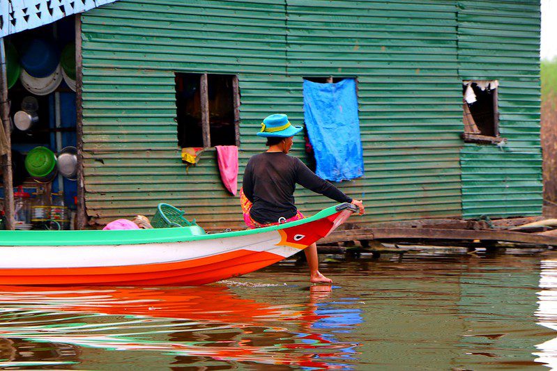 Tonle Sap’s Villagers in Cambodia