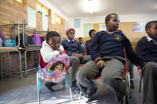 Students in South Africa