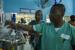 Nurses in Ghana