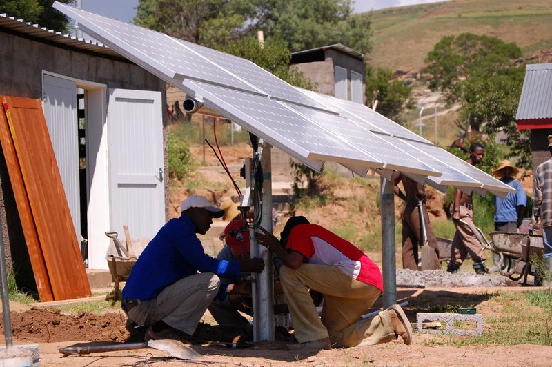 Solar-Powered Clinics