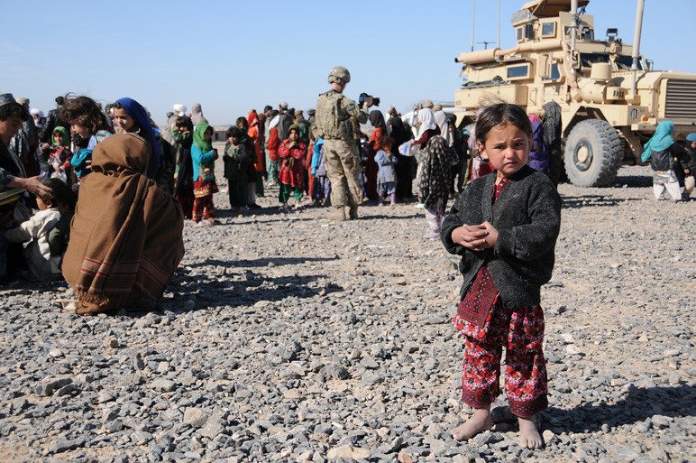 Afghan girls and women
