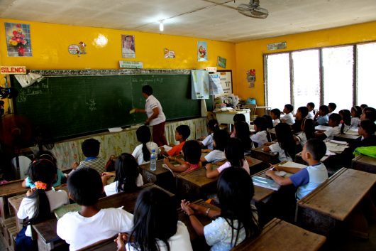 work that supports education in the Philippines