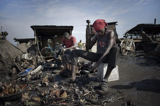 Agbogbloshie Dump in Ghana