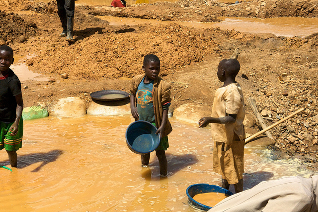 Child Laborers in the Democratic Republic of the Congo