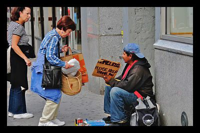 homeless