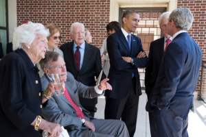 Former presidents on foreign aid