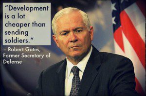 Robert Gates Speaking Poverty Quotes