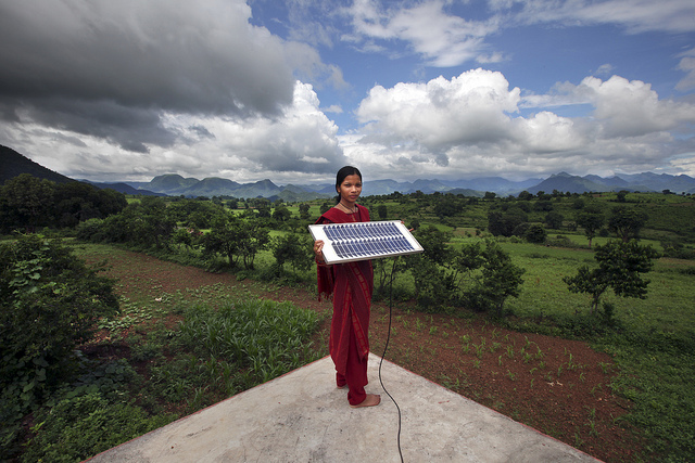 Indian Village Powered by the Sun
