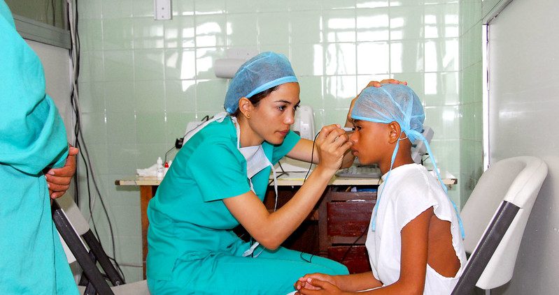 Israeli Eye Camps Treat and Train