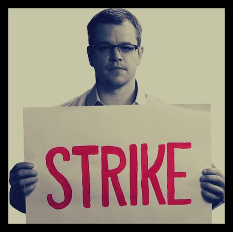 Matt Damon Toilet Strike