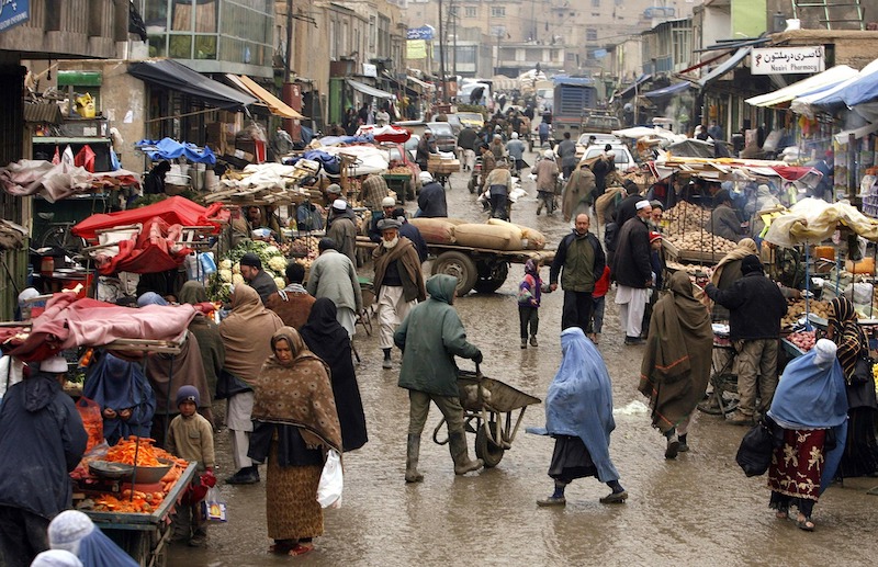 Food insecurity rates in Afghanistan