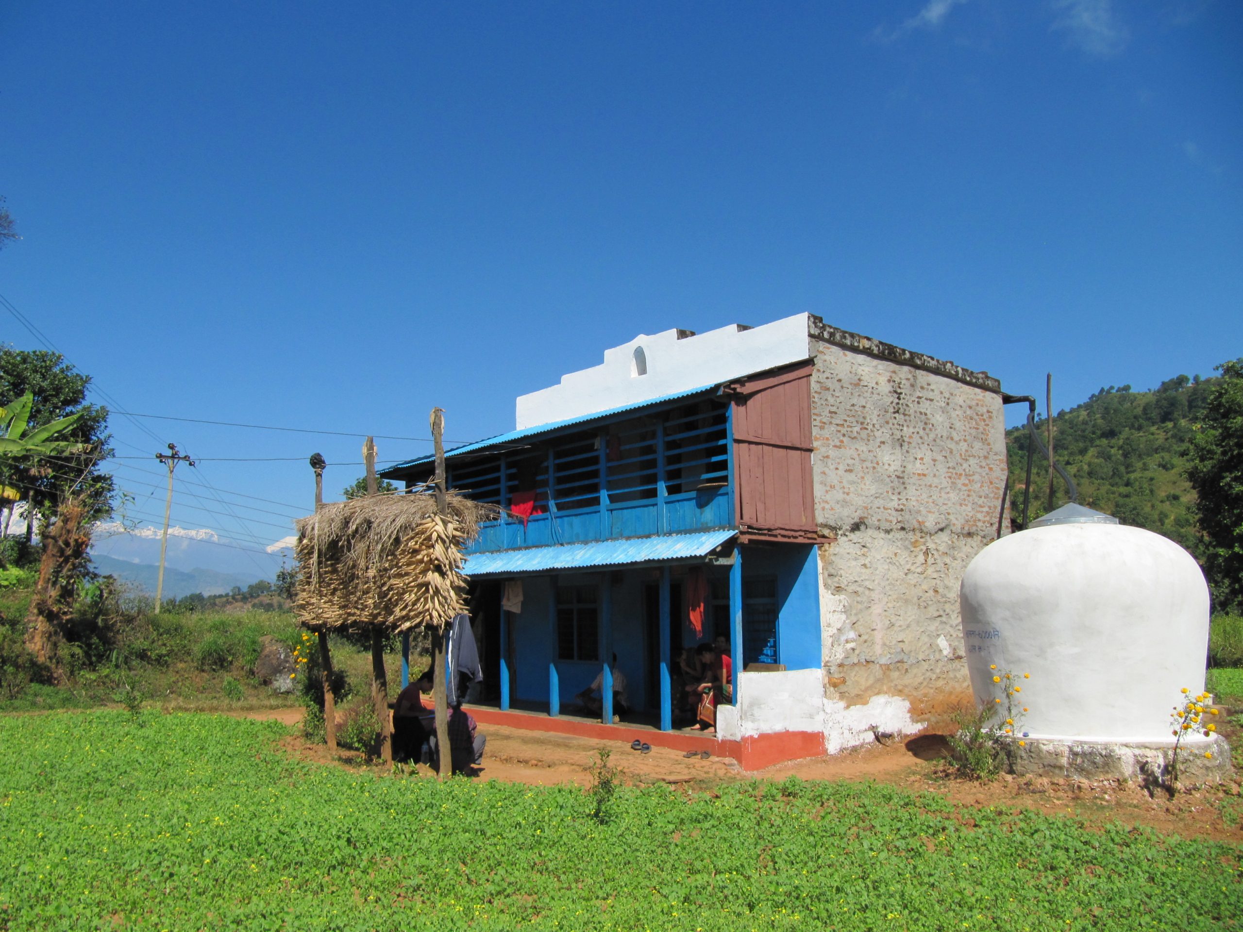 Rainwater Harvesting Brings Clean Water to Nepal