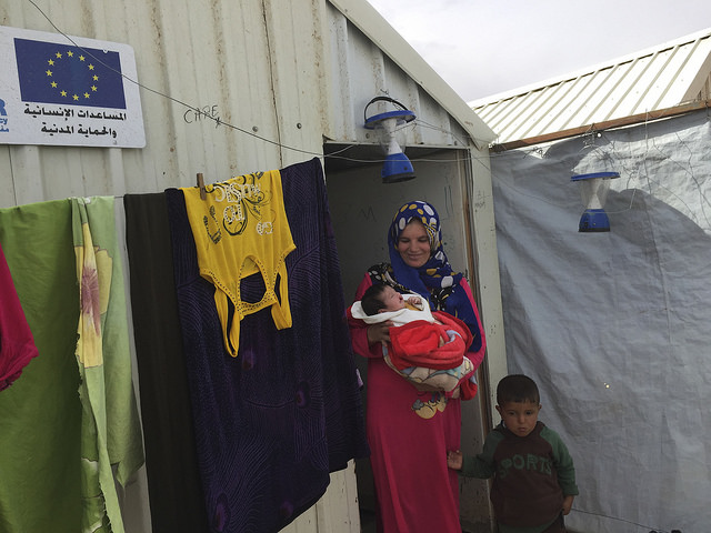 Solar Panels in Refugee Camps