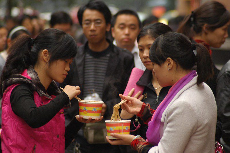 The Shanghai Oasis Green Food Bank in China