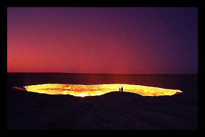Turkmenistan_natural_gas_desert