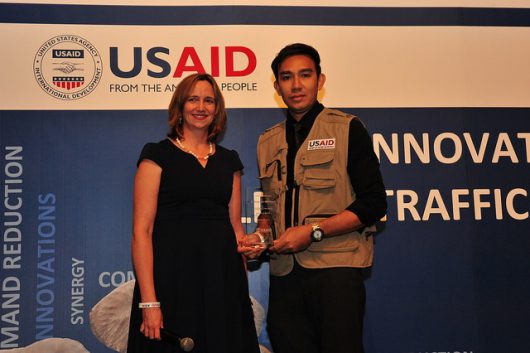 U.S. benefits from foreign aid to China