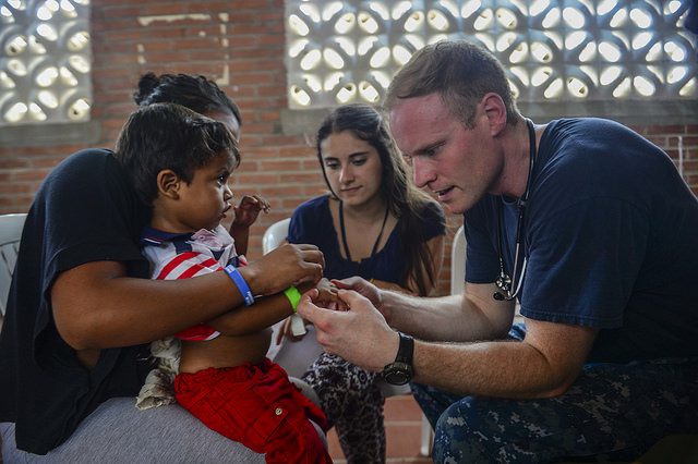 U.S. benefits from foreign aid to Colombia
