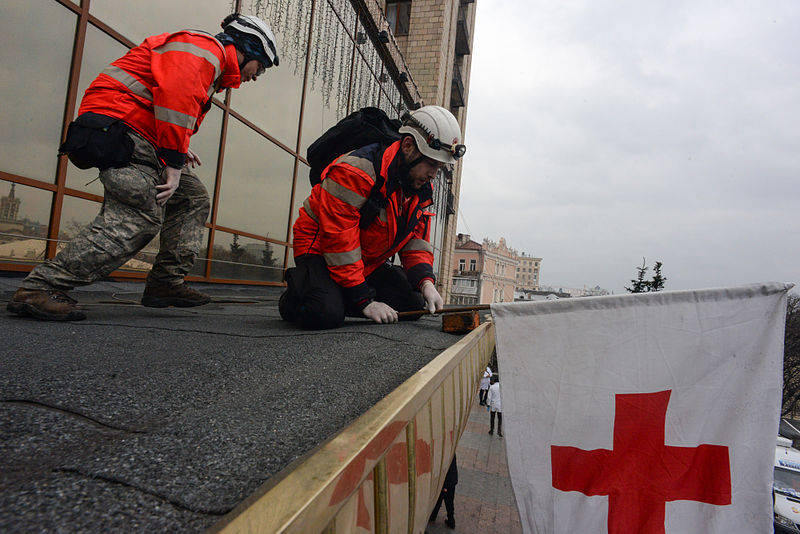 volunteers in Ukraine