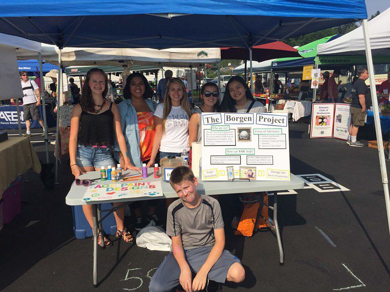 Volunteers booth small