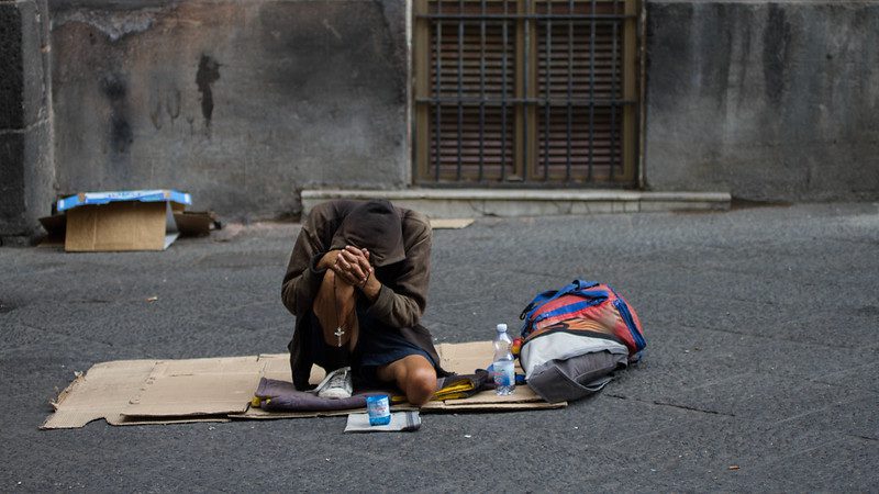 homelessness in italy