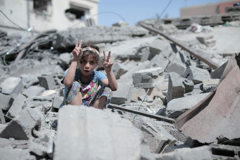 Female starvation in Gaza