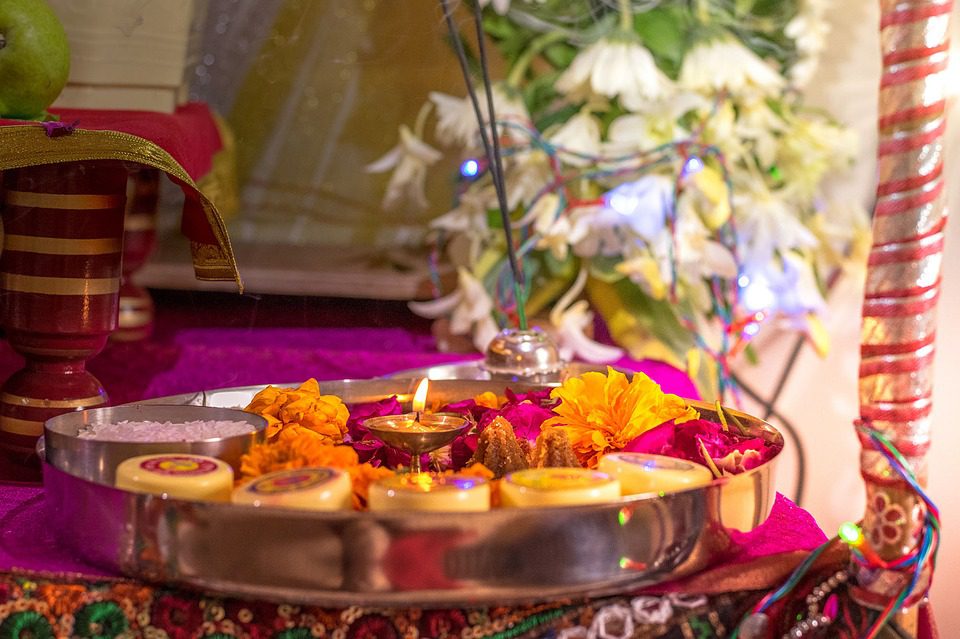 Religious Flowers in india
