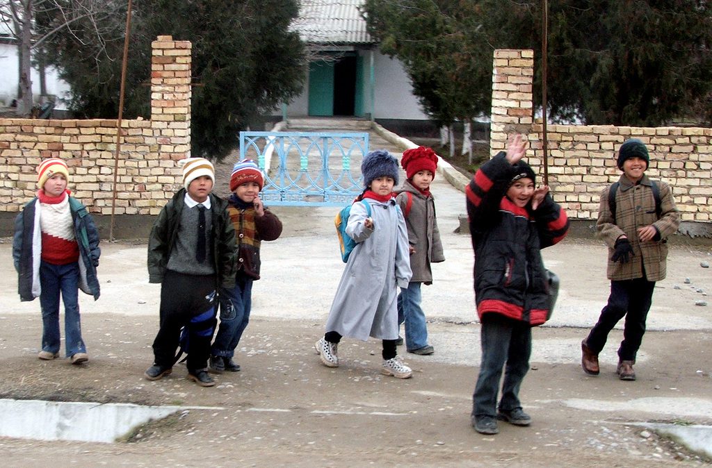 Mobile Preschool in Uzbekistan
