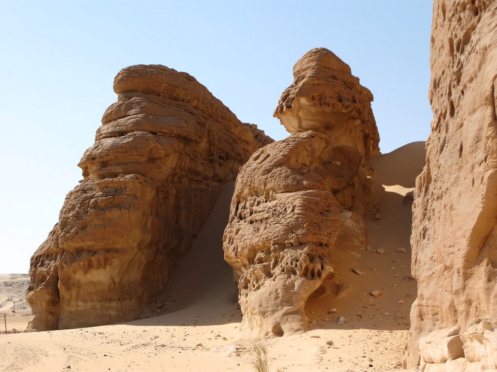 Where is desertification happening